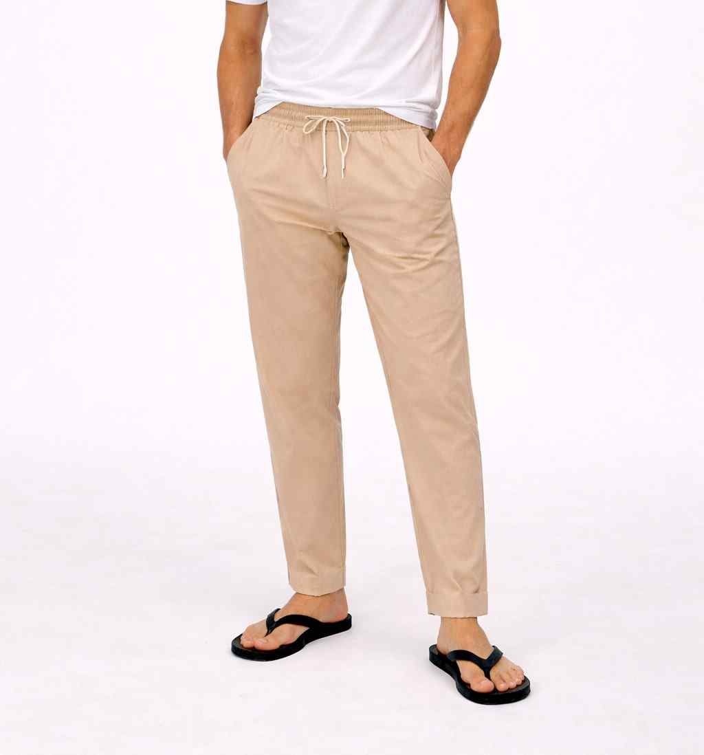 Men'S Solid Straight Fit Lounge Bottoms