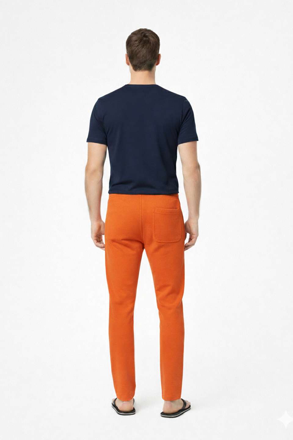 Men'S Solid Straight Fit Lounge Bottoms