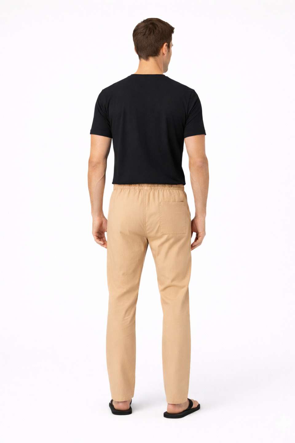 Men'S Solid Straight Fit Lounge Bottoms
