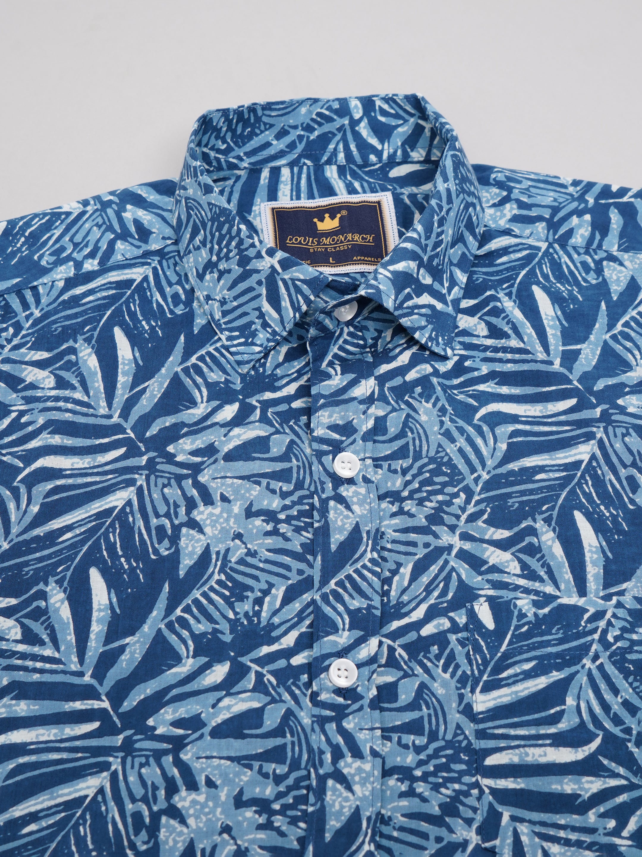 Stylish Printed Half Sleeve Shirt for Men