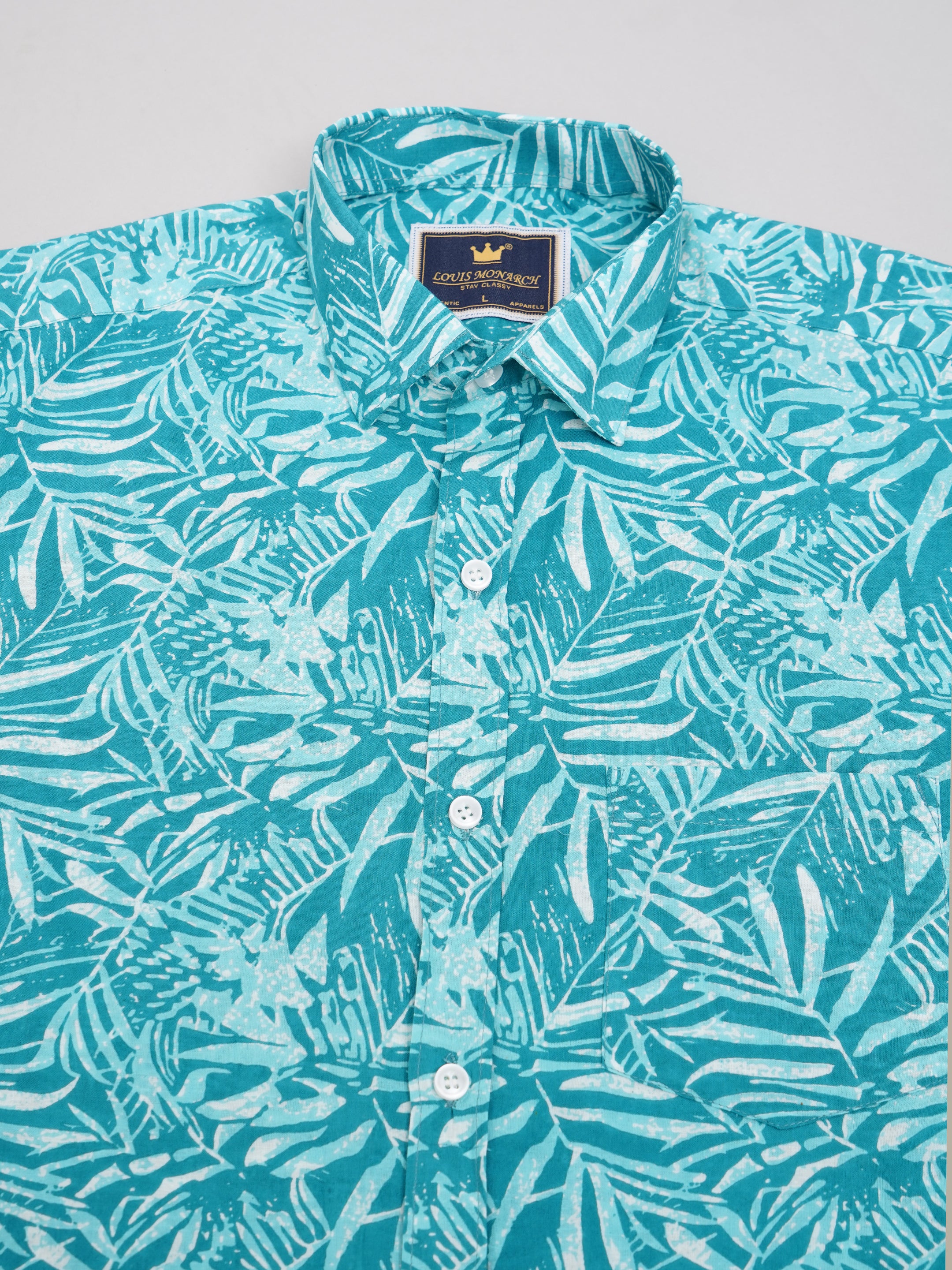 Stylish Printed Half Sleeve Shirt for Men