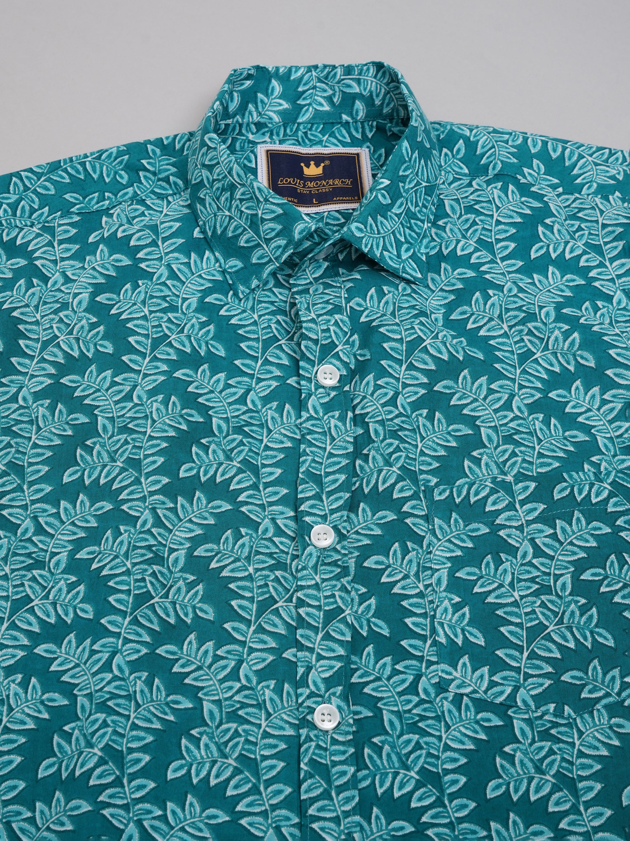 Stylish Printed Half Sleeve Shirt for Men