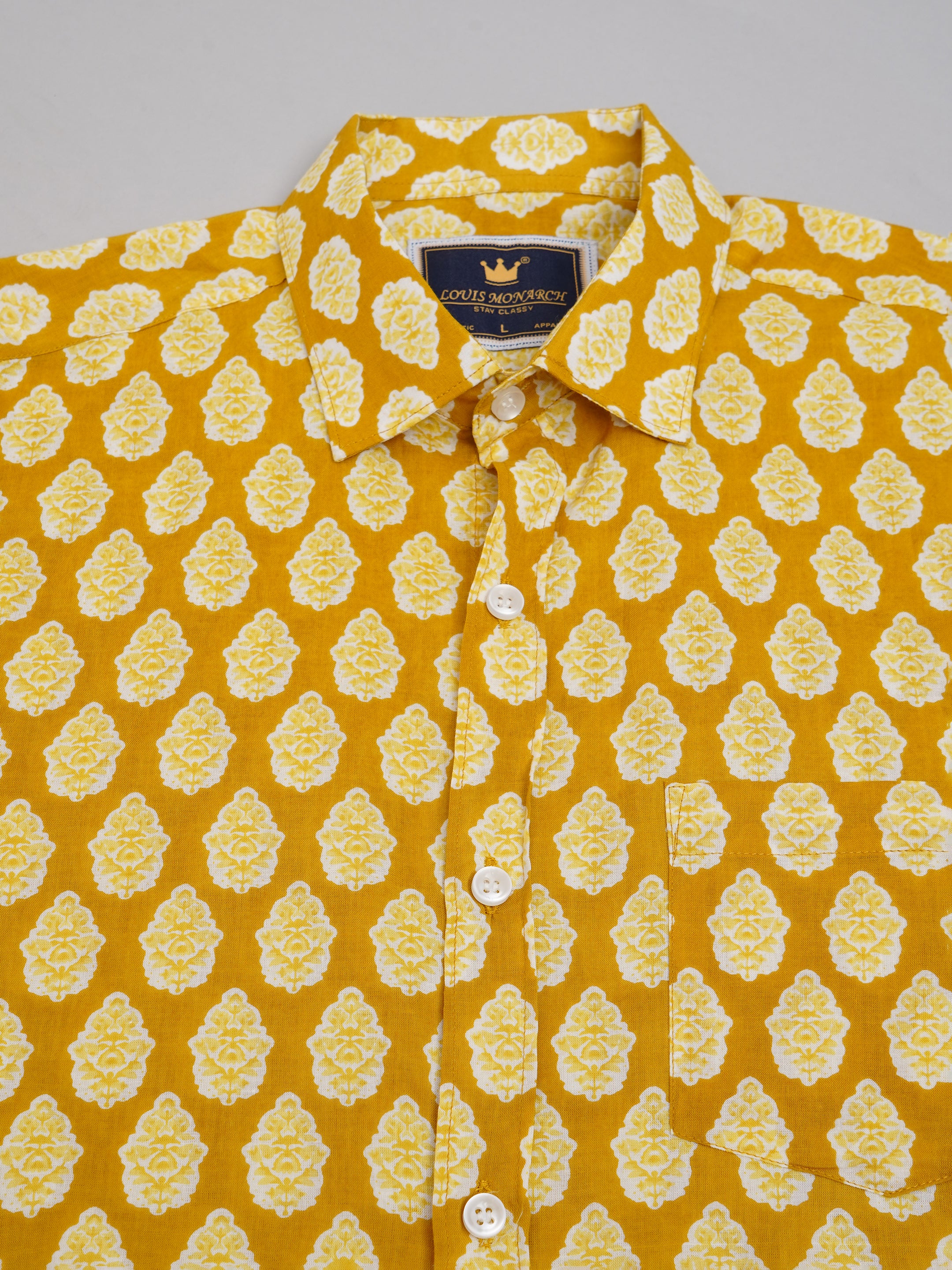 Stylish Printed Half Sleeve Shirt for Men