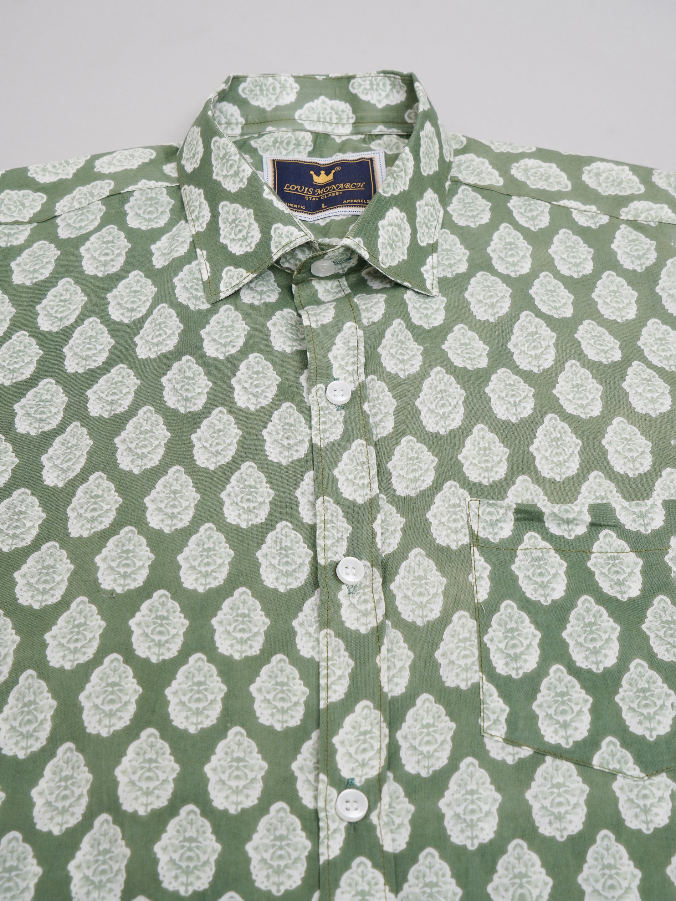 Stylish Printed Half Sleeve Shirt for Men
