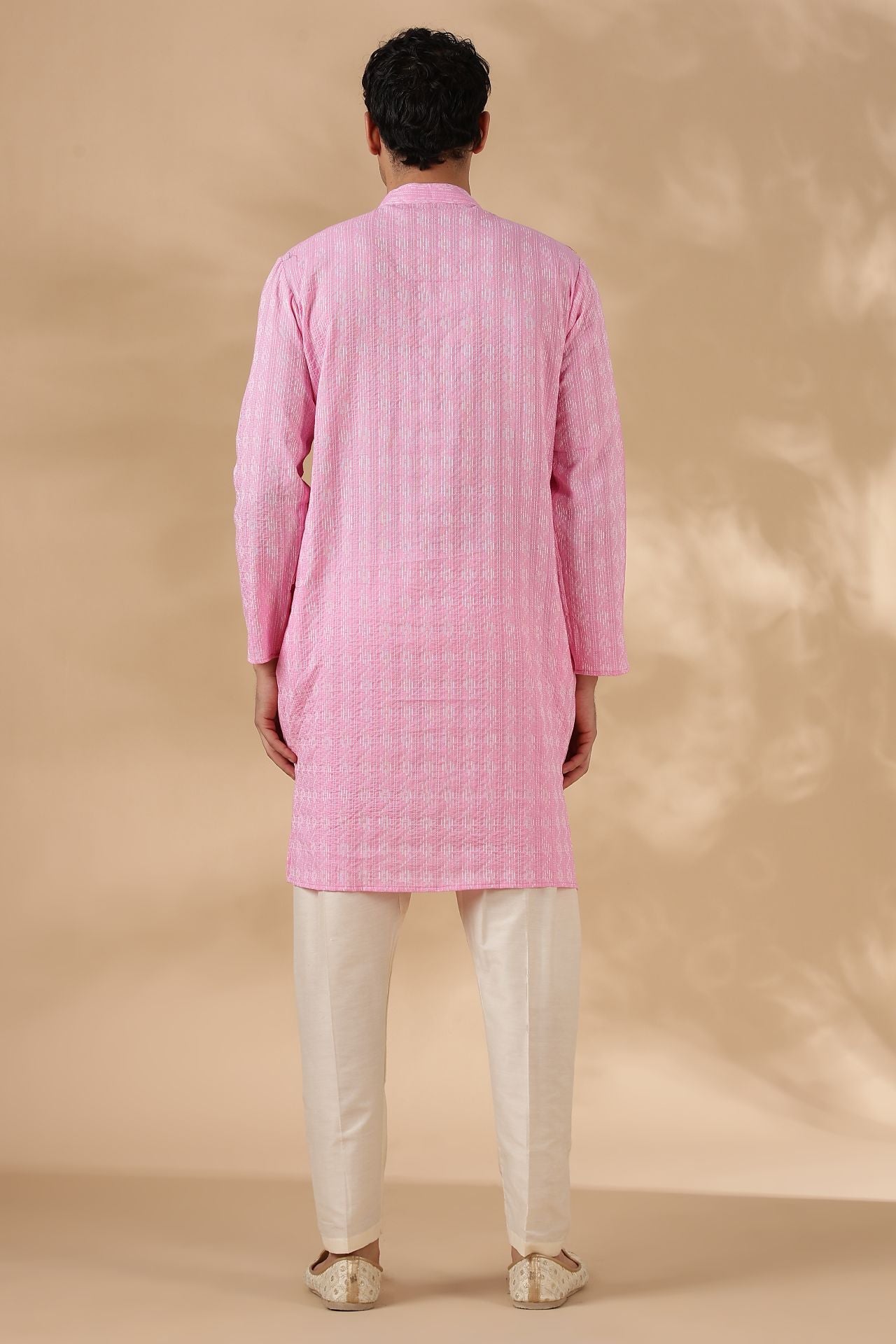 NAMA'S Men Regular Fit Cotton Kurta