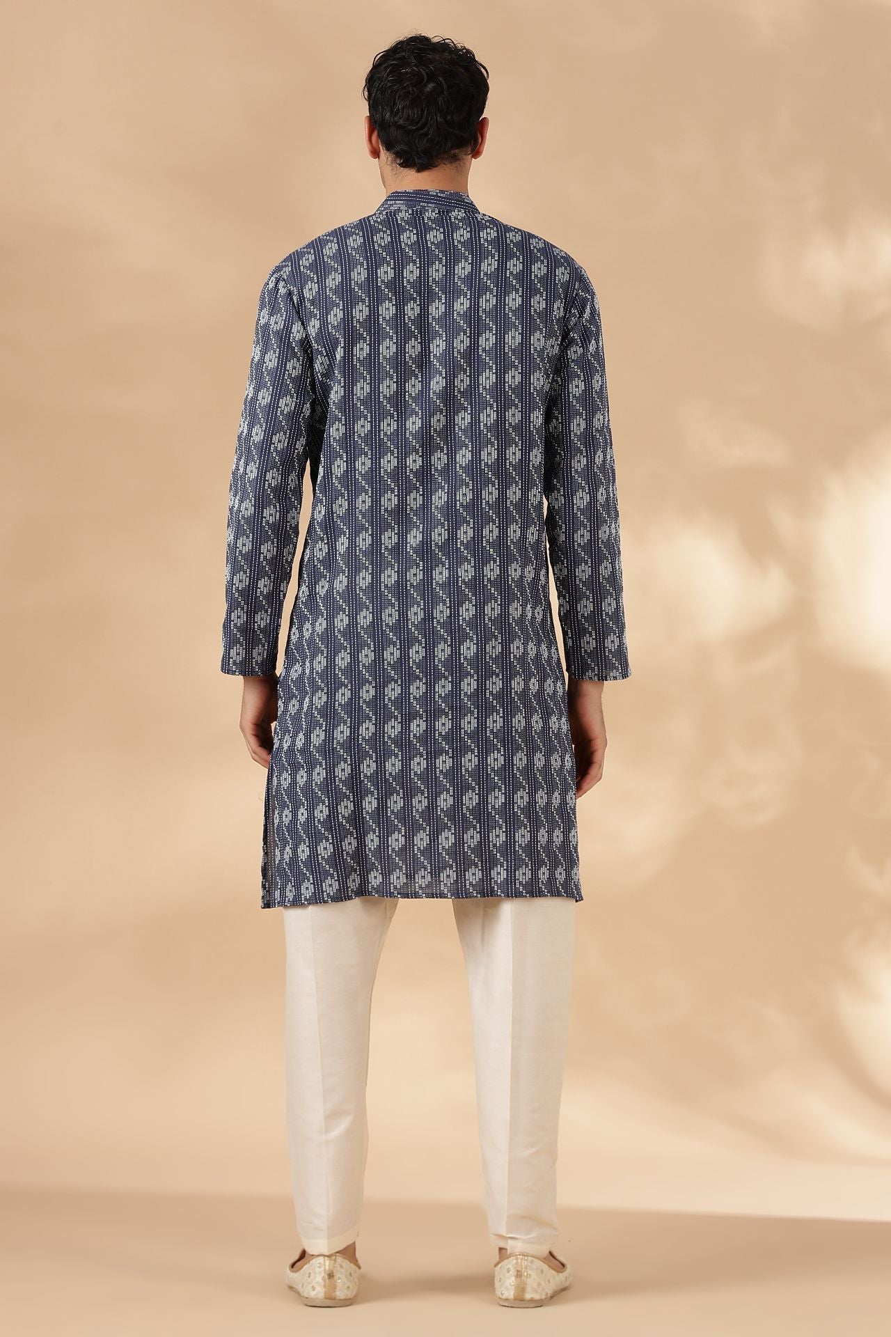 NAMA'S Men Regular Fit Cotton Kurta