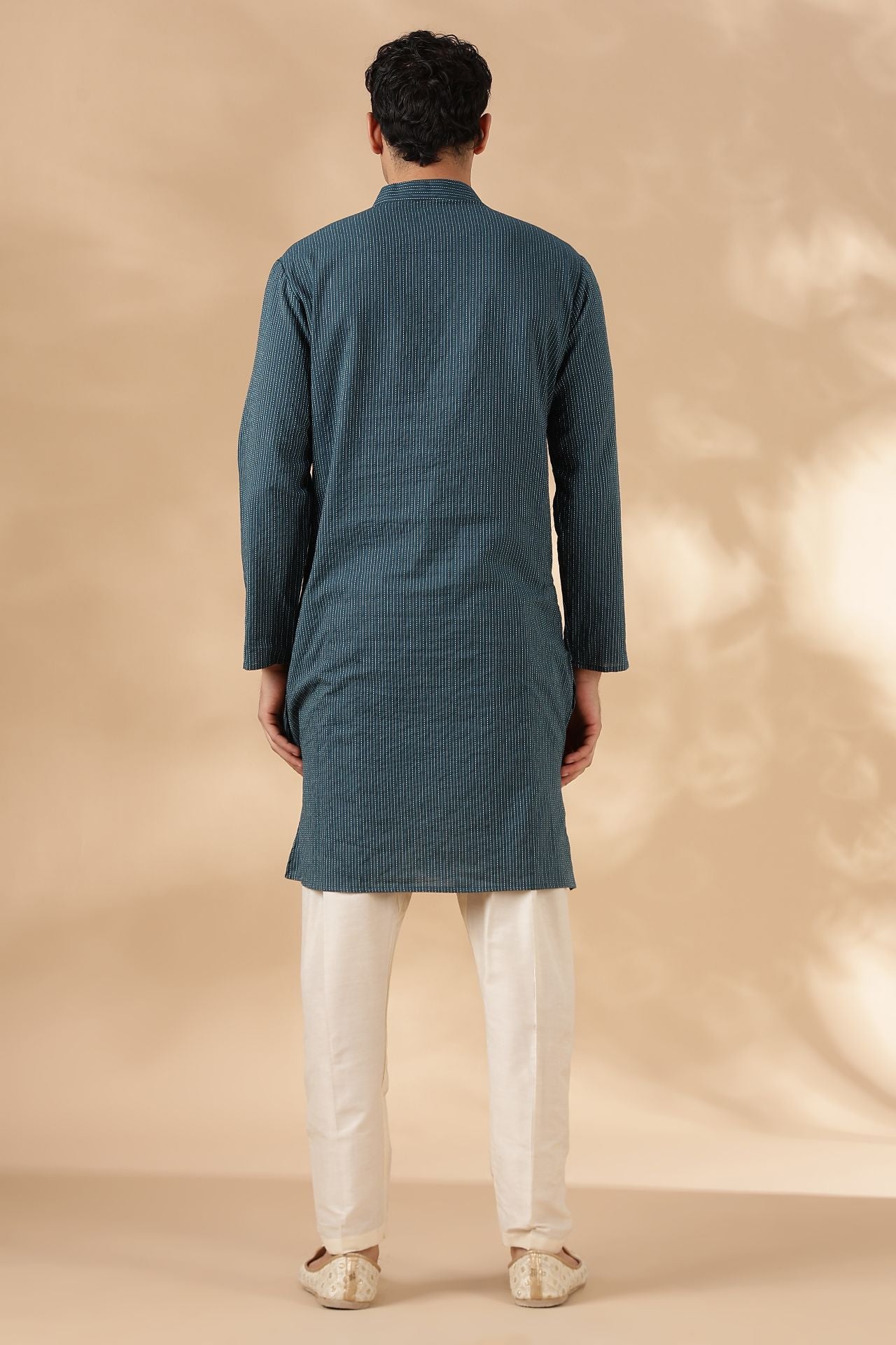 NAMA'S Men Regular Fit Cotton Kurta