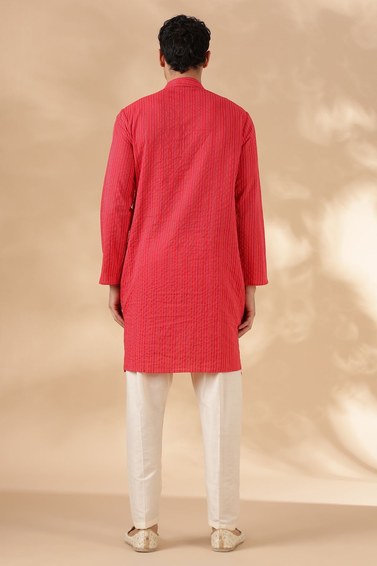 NAMA'S Men Regular Fit Cotton Kurta