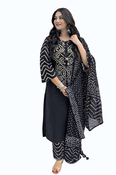 NAMA'S Women Ethnic Kurta Pant Set with Printed Dupatta